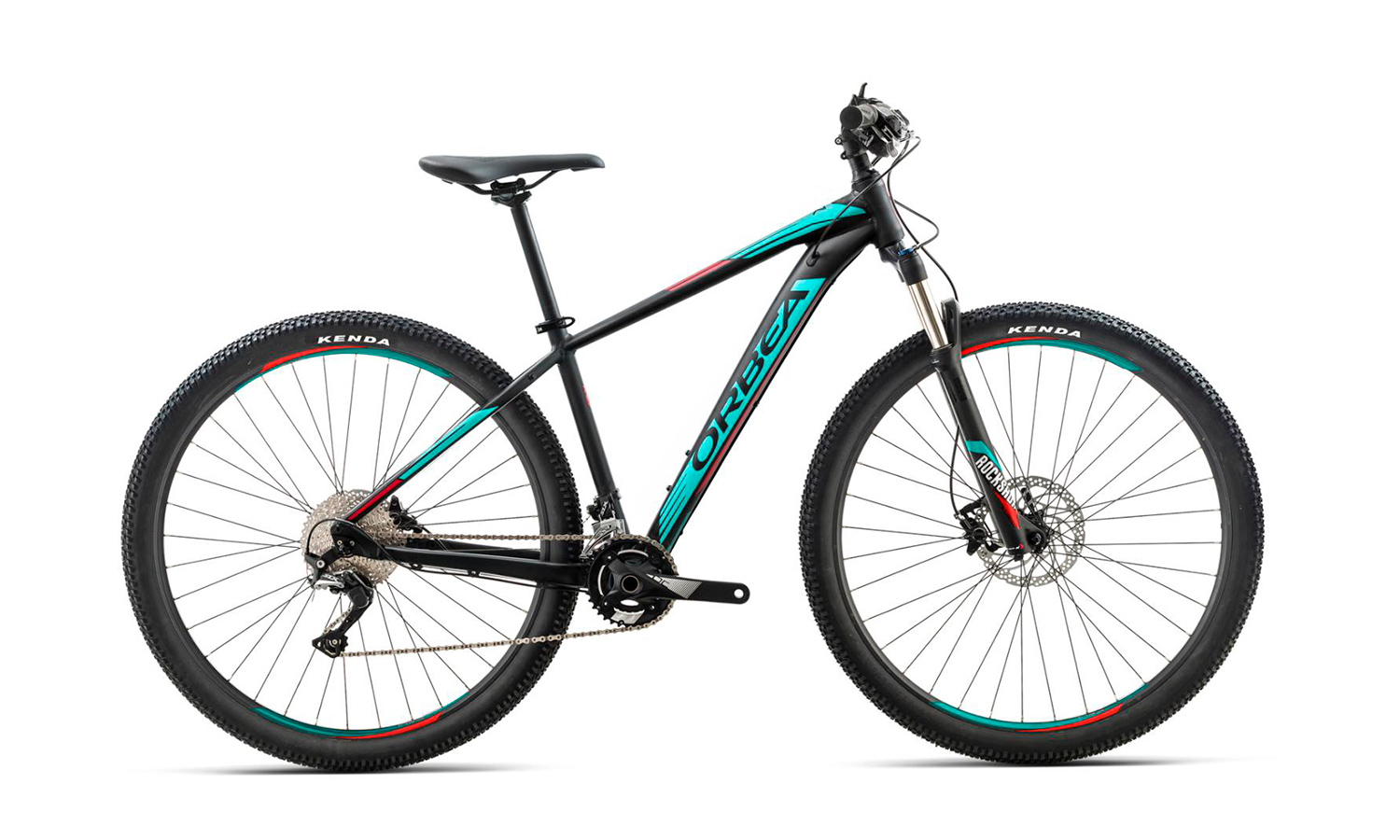 Фотографія Велосипед Orbea MX 29 MAX (2018) 2018 Чорно-блакитний